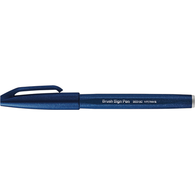 PENTEL Brush Sign Pen SES15C-CA stahlblau