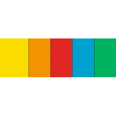 URSUS Seidenpapier 50x70cm 4612299 farbig 5 Bogen