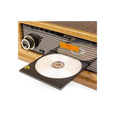 Fenton Tourne-disque Memphis Vintage Brun clair