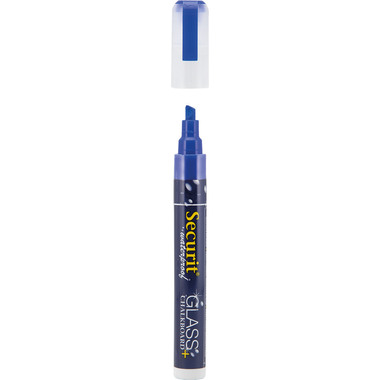 SECURIT Marker Craie 2-6mm SMA610-BU bleu, imperméable