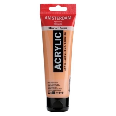 AMSTERDAM Acrylfarbe 120ml 17092242 neapelgelb rot 224
