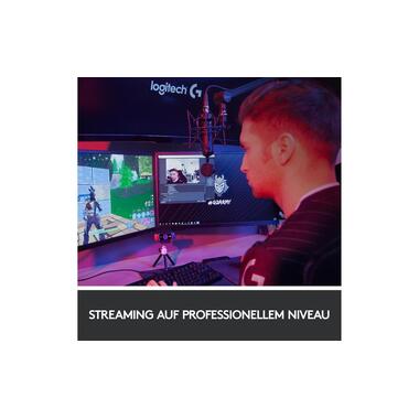 Logitech Webcam C922 Pro Stream, con treppiede, Full-HD 1080p, USB