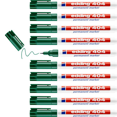 EDDING Marqueur permanent 404 404-4 vert
