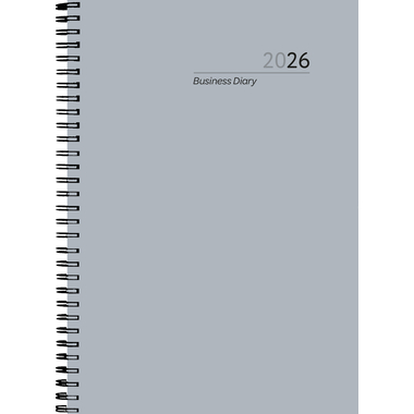 SIMPLEX Wochenagenda 2026 797-2022.26 1W/2S silber ML 16.9x24cm