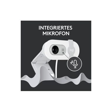 Logitech Brio 100 Blanc