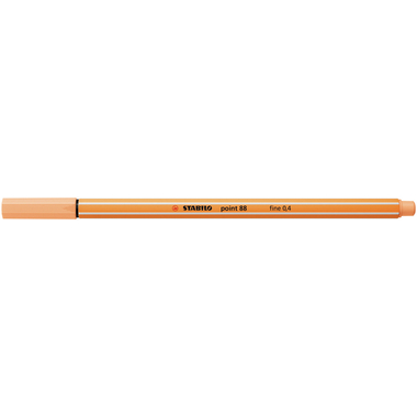 STABILO Fineliner Point 88 0.4mm 88/25 orange clair