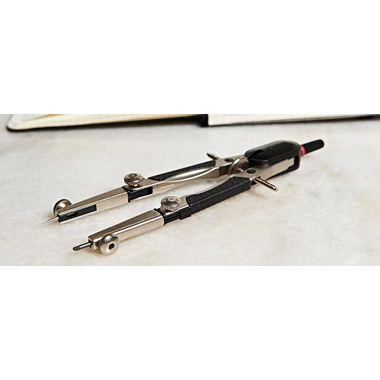 ROTRING Compas COMPACT -360mm S0676580 à réglage rapide