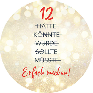 ARS EDITION Adventskalender in der Dose 134930 Fit im Advent