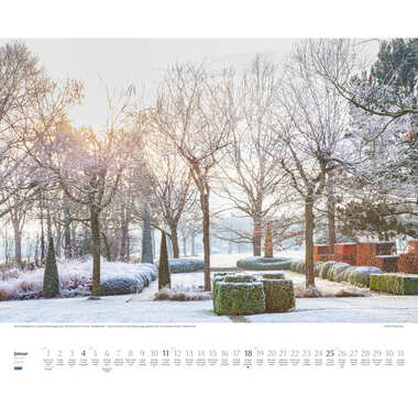 DUMONT Calendrier 2026 260375 Beaux jardins ML 52x42.5cm