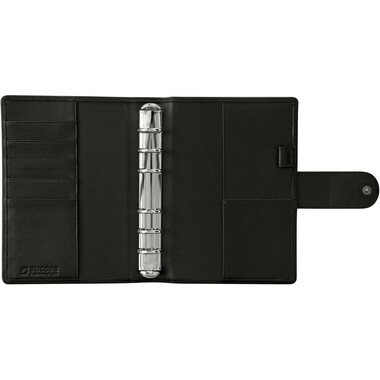 SUCCES Agenda Senior Ringbuch Nappa 84546102U schwarz 13x17.8cm