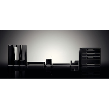 LEITZ Vaschetta portac. Duo Color A4 53610095 nero