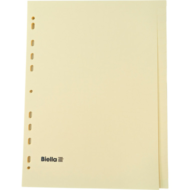 BIELLA Registro cartone A4 19542400U giallo 24 pzi.