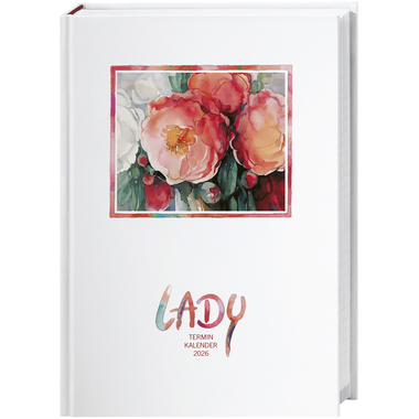 HEYE Lady Terminkalender 2026 1411+26 1W/1S DE 11.5x16.3cm