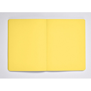 NUUNA Carnet Not White A5 54990 Light Yellow,sans réglure,176p
