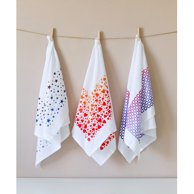 I AM CREATIVE Asciugamano da cucina 1212.67 bianco 50x85cm