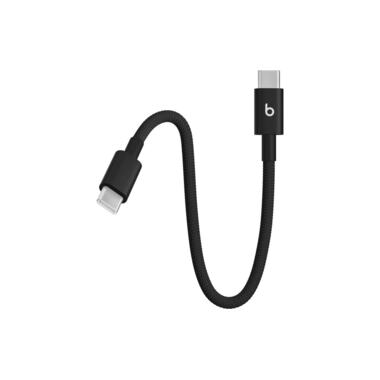 Apple Beats Câble USB-C vers USB-C tissé, noir, 60W 0.2 m