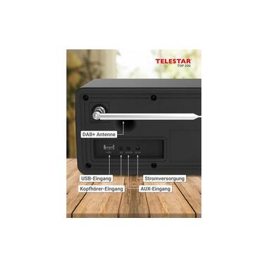 Telestar Radio Internet TOP 200 Noir