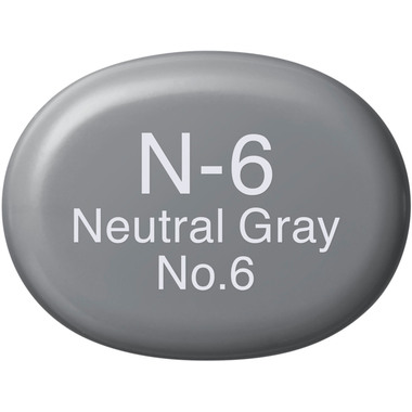COPIC Marker Sketch 2107592 N-6 - Neutral Grey No.6