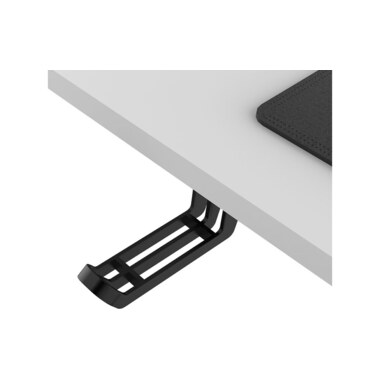 Ultradesk Table de jeu Uplift Noir/Blanc