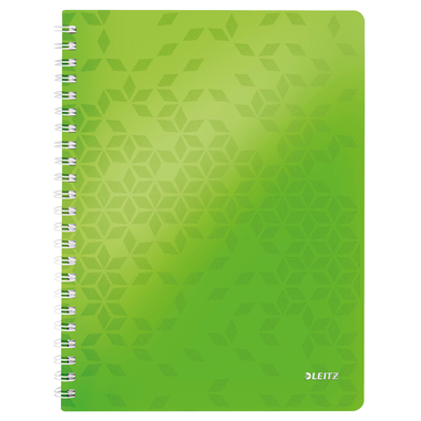 LEITZ Libre spirale WOW PP A4 4638-00-54 vert 80 flls.