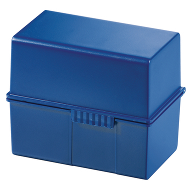 HAN Karteibox A6 976-14 blau, für 400 Karten