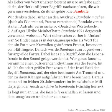 HARENBERG Calendario a strappo 2026 3310079+26 Duden Wortschätze DE 11x14cm