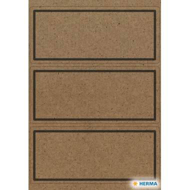 HERMA Etiketten Home 82x36mm 15754 aus Silphie-Papier 12 Stück