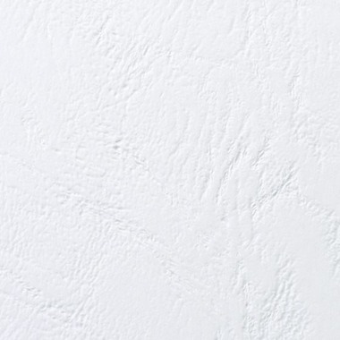 GBC LeatherGrain cover A5 4400015 blanc 100 pcs.