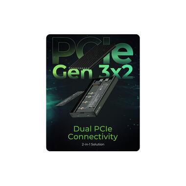 ICY BOX Boîtier externe IB-2817M-C32 M2