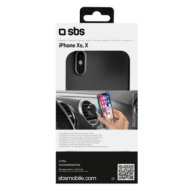 Deckel mit rückseitigem Magneten SBS fur iPhone XS,X