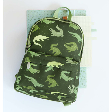 ALLC Petit sac à dos Crocodile BPCRGR70 23.5x30x10cm