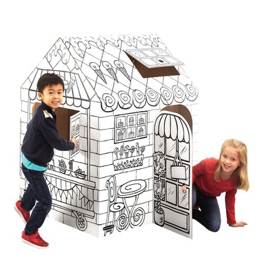 FELLOWES Spielhaus BANKERS BOX 1232501 Candy Shop 121x97x81cm