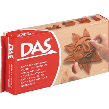 DAS Pâte à modeler 387600 terracotta