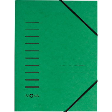 PAGNA Gummibandmappe A4 24001-03 grün