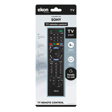 Fernbedienung kompatibel mit Sony TV HD, LED, LCD | Ekon