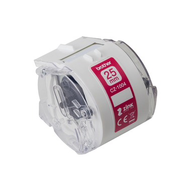 PTOUCH Colour Paper Tape 25mm/5m CZ-1004 VC-500W Compact Label Printer