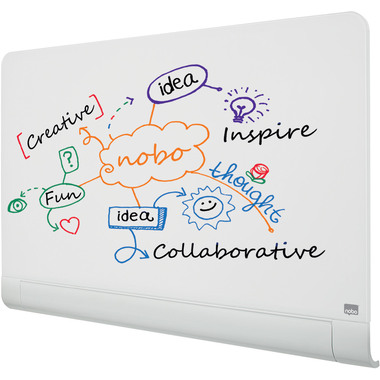 NOBO Whiteboard Premium Plus 1905193 Vetro, magnetico 188.3x105.9cm