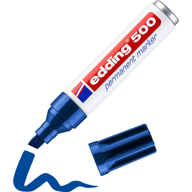 EDDING Permanent Marker 500 2-7mm 500-3 blau