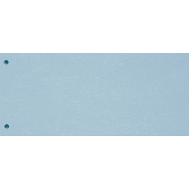 BIELLA Intercalaires carton 2 trous 19919005U bleu, 24x10.5cm 100 pcs.