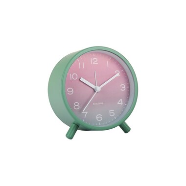 KARLSSON Klassischer Wecker Gradient Grün