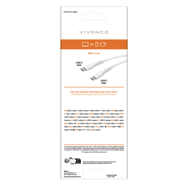 USB-C 3.1 Charging and Data Cable | Vivanco