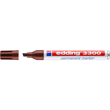 EDDING Permanent Marker 3300 1-5mm 3300-7 brun