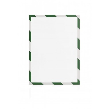 MAGNETOPLAN Magnetrahmen magnetofix A4 1131442 SAFETY, gelb/schwarz 5 Stück