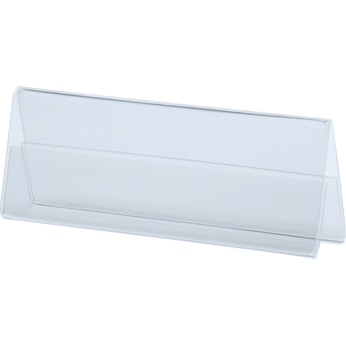DEFLECTO Tischnamenschilder 48601 transparent A4
