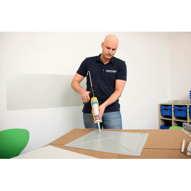 MAGNETOPLAN Magnetowand Set 500x500mm 16102 weiss, 8 Platten