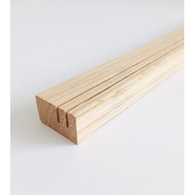 DEBEX Wand-Fotoleiste 100cm LEDGE2011000 Holz Eiche