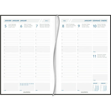AURORA Agenda Florence Universe 2026 3415 1W/2S ass. ML 14.5x21cm