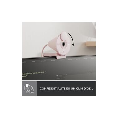 Logitech Webcam Brio 300 Rose
