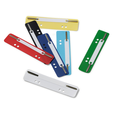 DURABLE Heftstreifen Flexi 150x34mm 690100 ass., Lochung 60/80mm 250 Stk.