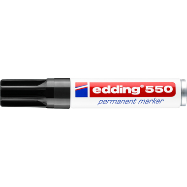 EDDING Marqueur permanent 550 3-4mm 550-1 noir